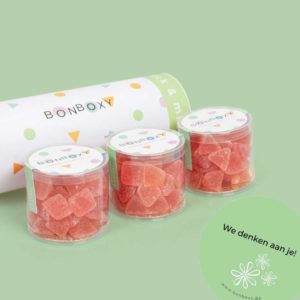 bonboxy bebijn snoep snoepdoosje artisanaal ambachtelijk exclusief geschenk geschenkidee cadeautip cadeau heerlijk pralines