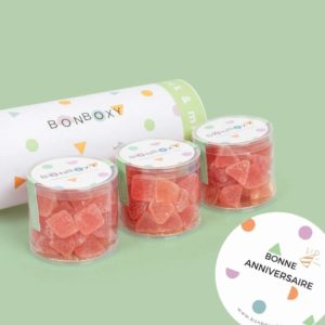 Bonboxy Bebijn ambachtelijke snoepjes voor bonne anniversaire