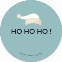 Kerstmis kaartje en snoepdoos bonboxy handgemaakte snoep